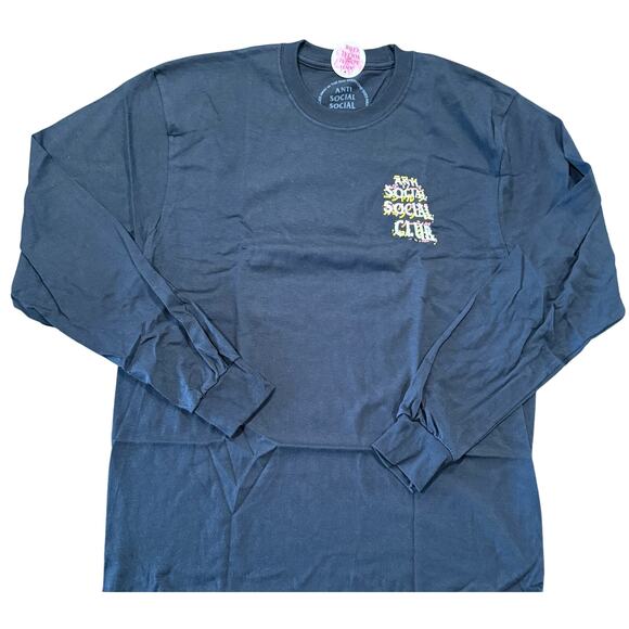 Anti Social Social Club Twisted Quickness Tee*Size Large*NEW WITH TAGS - Picture 3 of 9